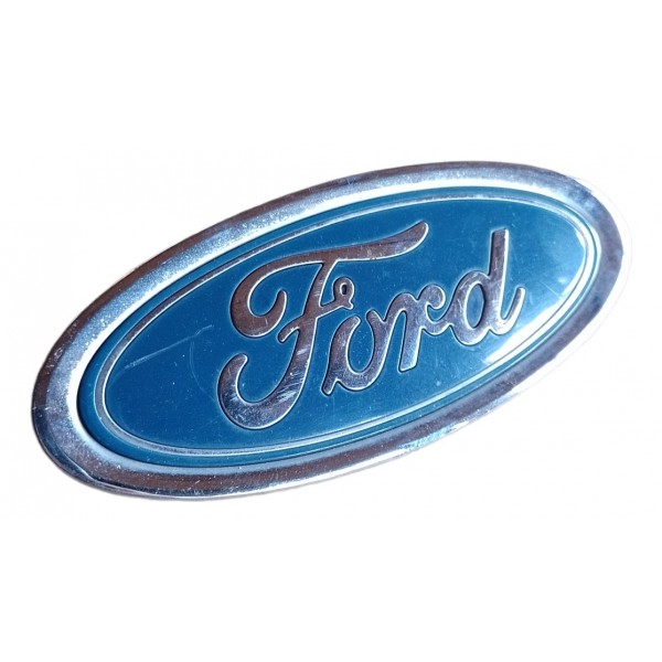Emblema Ford Fiesta 2017 Detalhes  Cromado