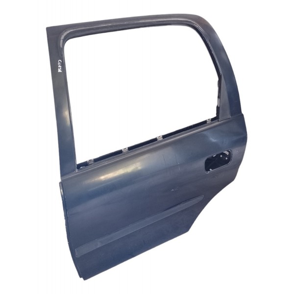 Porta Traseira Esquerda Gm Corsa 2008 Preto Traseira Esquerdo