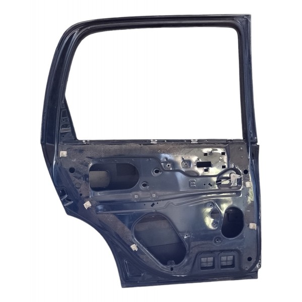 Porta Traseira Esquerda Gm Corsa 2008 Preto Traseira Esquerdo
