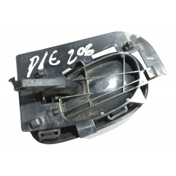 Maçaneta Interna Dianteira Esquerda Peugeot 206 - Preto - Dianteira
