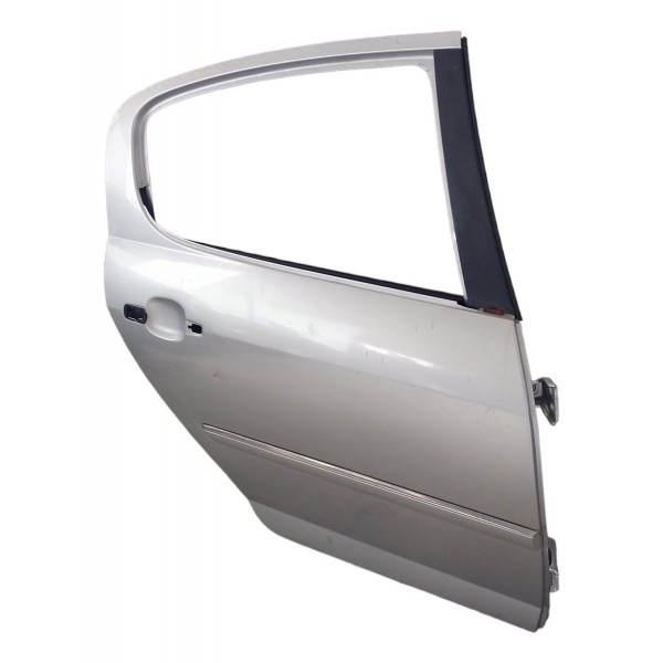 Porta Traseira Direita Peugeot 307  Traseira Direto Prata