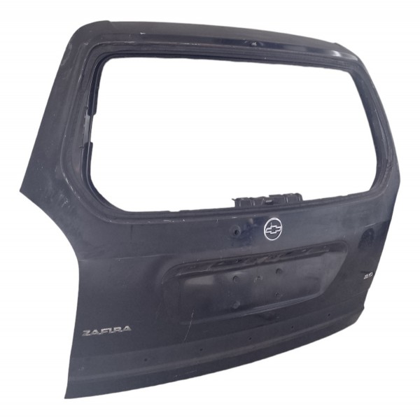 Tampa Traseira Gm Zafira 2004 Preto