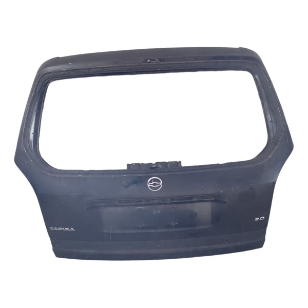 Tampa Traseira Gm Zafira 2004 Preto