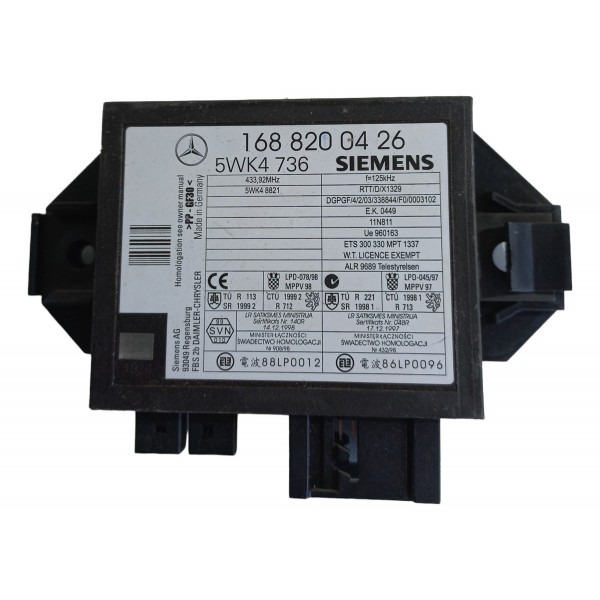 Módulo Imobilizador Mercedes Benz Classe A 160 2001 2002