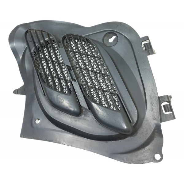 Grade Difusor Entrada Ar Capô Peugeot 206 2008 Preto