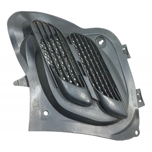 Grade Difusor Entrada Ar Capô Peugeot 206 2008 Preto