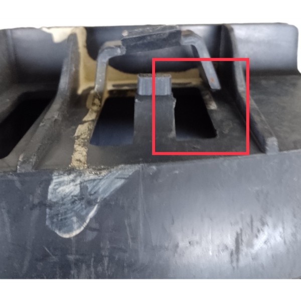 Alma Inferior Dianteira Para-choque Peugeot 407 2009