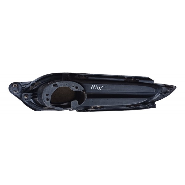 Moldura Grade Farol Milha Esquerdo Honda Hrv 2018 Preto Esquerdo