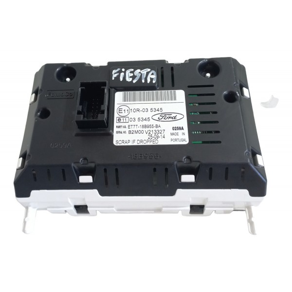 Tela Display Computador Bordo Ford New Fiesta 2014