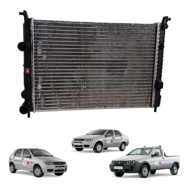 Radiador Agua Fiat Palio Behr 1.0 1.3 1.4 2001