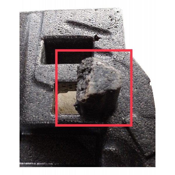 Absorvedor Impacto Parachoque Traseiro Gm Cobalt 2013