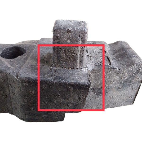 Absorvedor Impacto Parachoque Volkswagen Gol G7