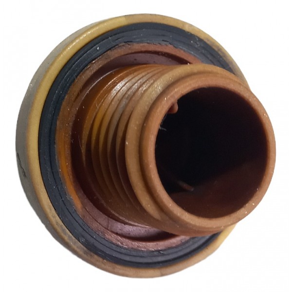 Tampa Óleo Motor Chery Qq 2011 2012 2013 Amarela