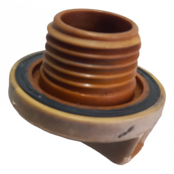 Tampa Óleo Motor Chery Qq 2011 2012 2013 Amarela