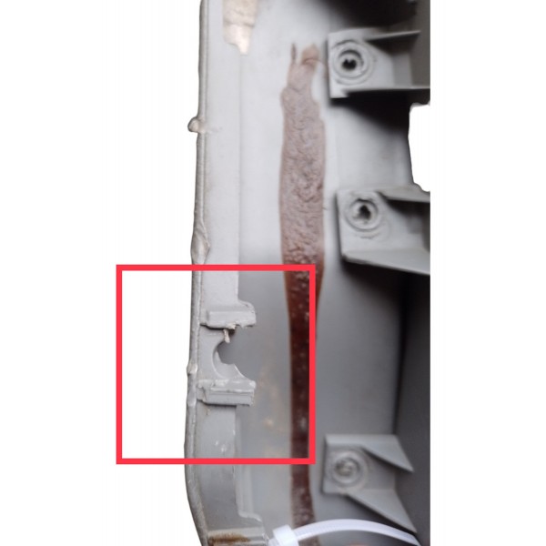 Porta Objetos Renault Twingo Detalhes  Cinza