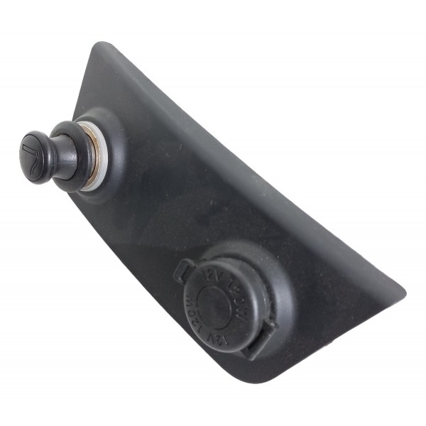 Moldura Tomada 12v Cinzeiro Painel Central Hyundai I30