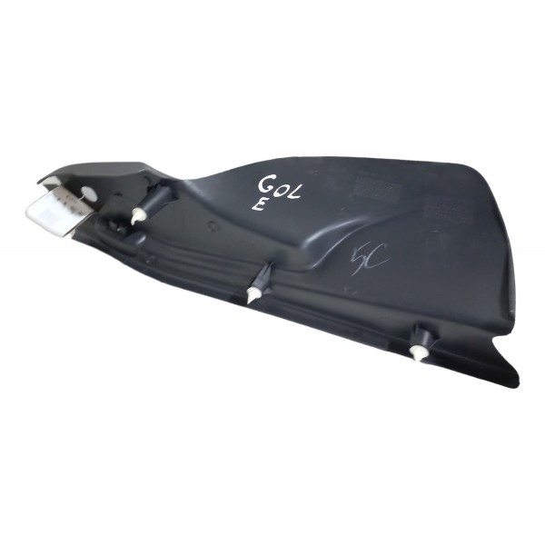 Acabamento Traseiro Esquerdo Banco Volkswagen Gol G7 2019 Preto