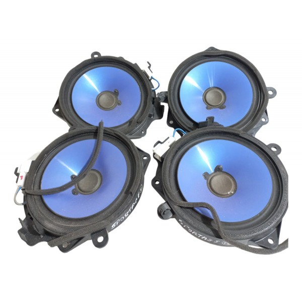 Kit Alto Falante Porta Kia Sportage 2010 Azul