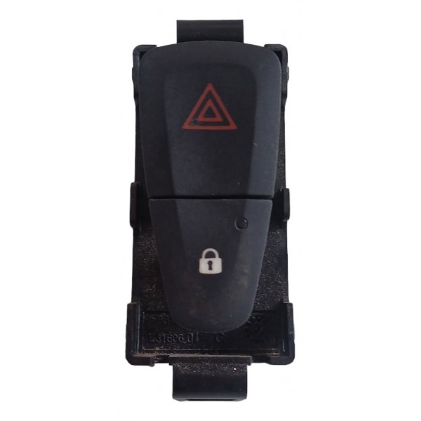 Botão Alerta Painel Central Renault Sandero 2016