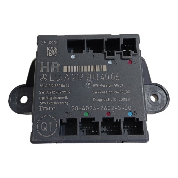 Módulo Porta Traseiro Direita Mercedes Benz C180 2011