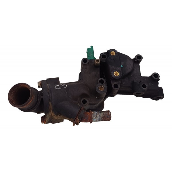 Carcaça Válvula Termostática Citroen C3 1.4 2010