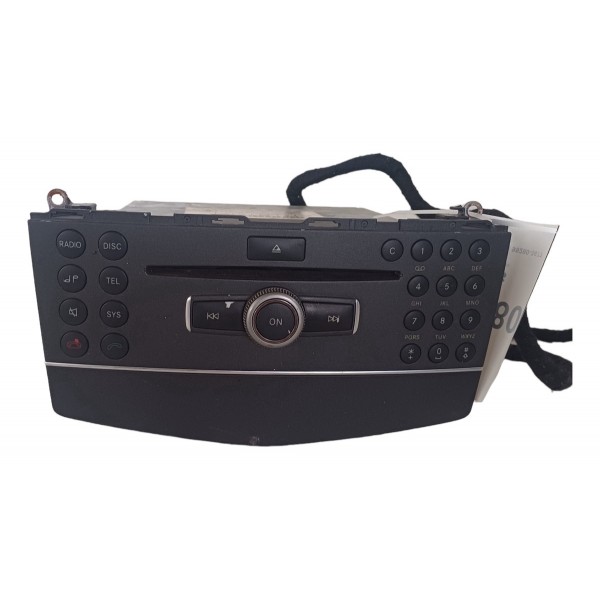 Rádio Painel Multimídia Mercedes Benz C180 2010