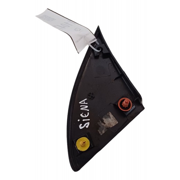 Acabamento Externo Retrovisor Direito Fiat Grand Siena 2016 Preto