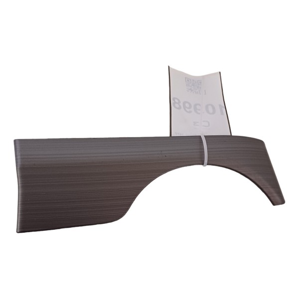 Acabamento Esquerdo Painel Fiat Grand Siena 2016 Cinza 1