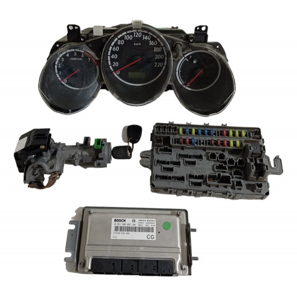 Kit Code Injeção Honda Fit 1.4 8 Bobinas Gasolina 2008