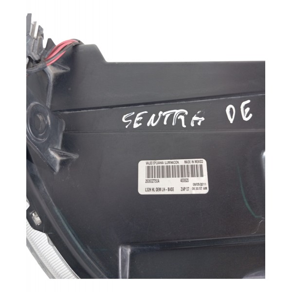 Farol Esquerdo Nissan Sentra 2009 2010 2011 Esquerdo