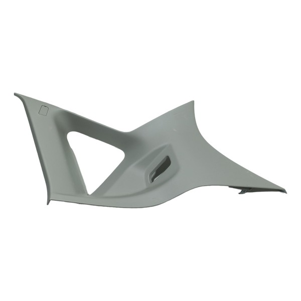 Moldura Coluna Traseira Lado Esquerdo Ford New Fiesta 2015 Cinza