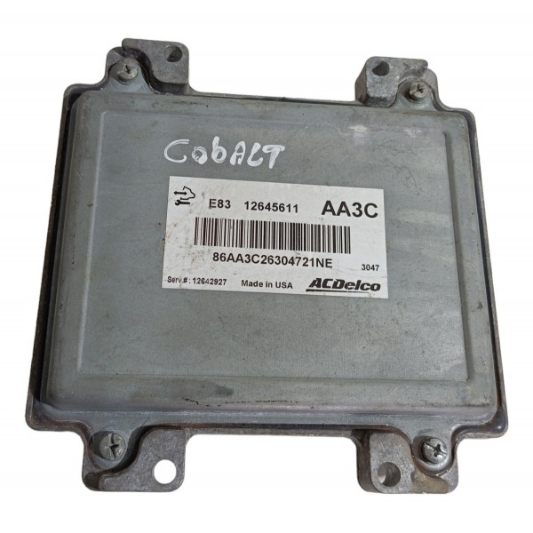 Módulo Injeção Chevrolet Cobalt 1.4 8v Flex 2012 2013