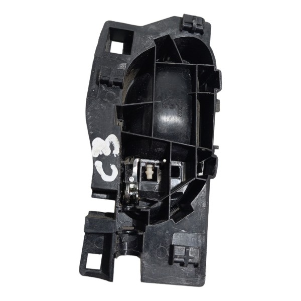 Maçaneta Interna Dianteira Esquerda Citroen C3 2014 2015  Preto Dianteira/traseira