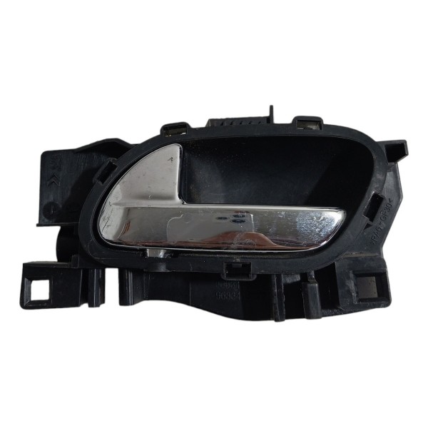 Maçaneta Interna Dianteira Esquerda Citroen C3 2014 2015  Preto Dianteira/traseira