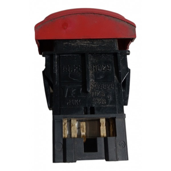 Botão Interruptor Pisca Alerta Honda Fit 2004 2005 2006 Vermelho