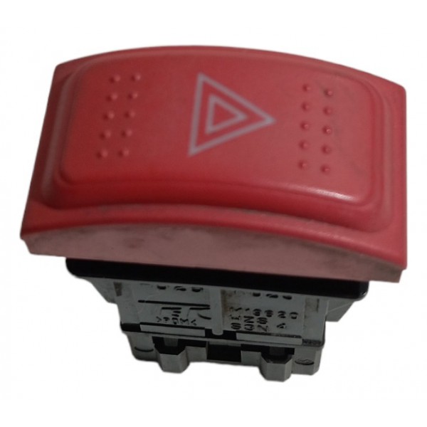 Botão Interruptor Pisca Alerta Honda Fit 2004 2005 2006 Vermelho