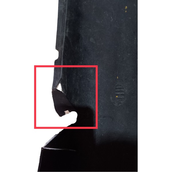 Parabarro Traseiro Esquerdo Citroen Xsara Picasso Detalhes