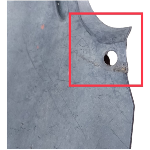 Parabarro Dianteiro Esquerdo Volkswagen Gol G4 Detalhes