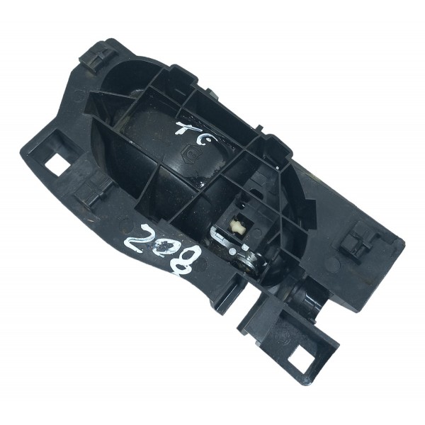 Maçaneta Interna Traseira Esquerda Peugeot 208 2014 - X - Traseira