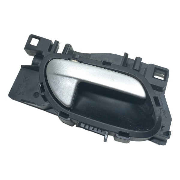 Maçaneta Interna Dianteira Direita Peugeot 208 2018 Cromado Dianteira