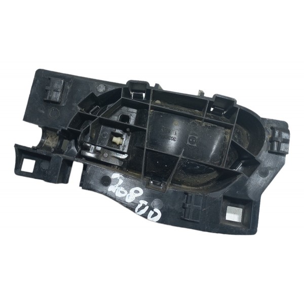 Maçaneta Interna Dianteira Direita Peugeot 208 2018 Cromado Dianteira