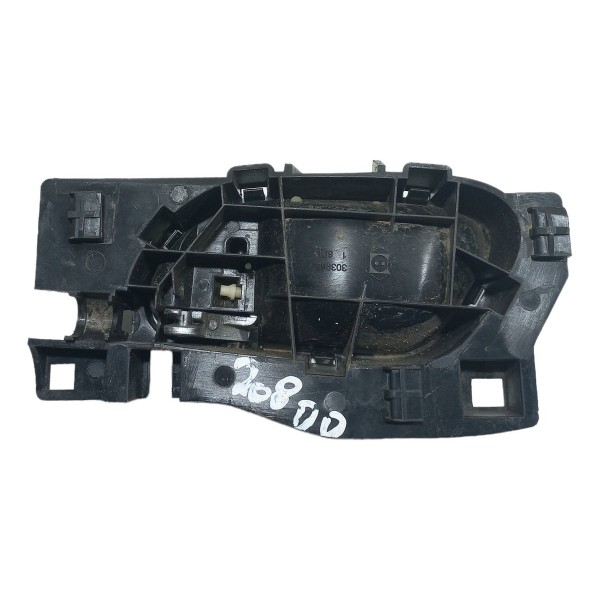 Maçaneta Interna Dianteira Direita Peugeot 208 2018 Cromado Dianteira