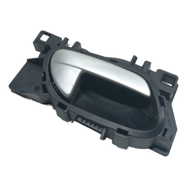 Maçaneta Interna Dianteira Direita Peugeot 208 2018 Cromado Dianteira