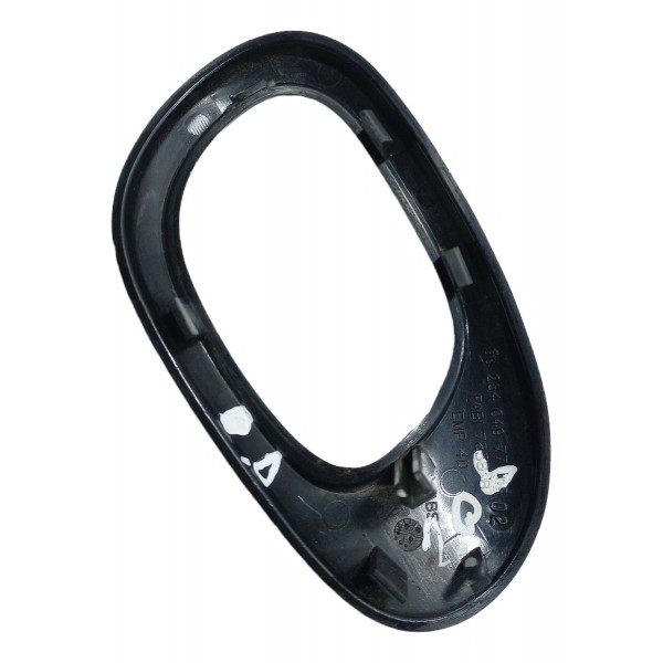 Moldura Maçaneta Dianteira Direita Peugeot 206 Preto Dianteira