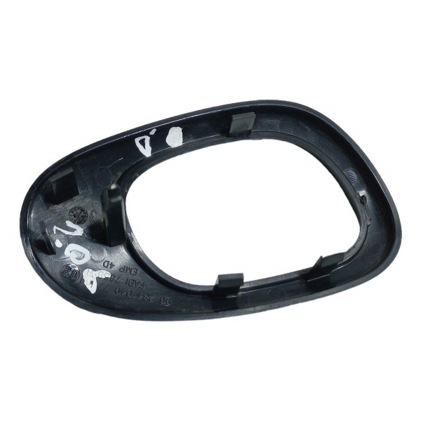 Moldura Maçaneta Dianteira Direita Peugeot 206 Preto Dianteira