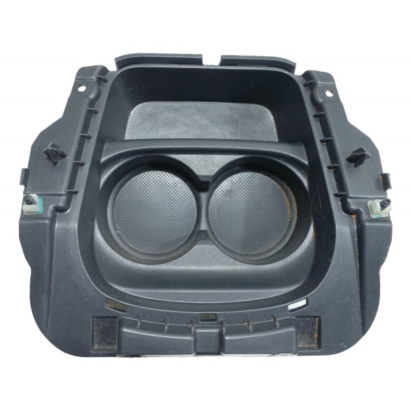 Porta Copo Objetos Console Central Peugeot 208 2018 Preto