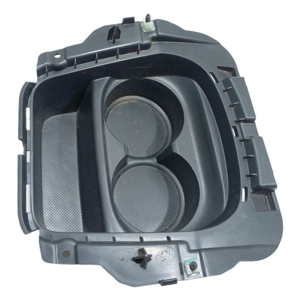 Porta Copo Objetos Console Central Peugeot 208 2018 Preto