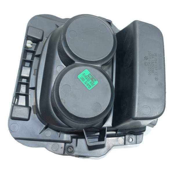 Porta Copo Objetos Console Central Peugeot 208 2018 Preto