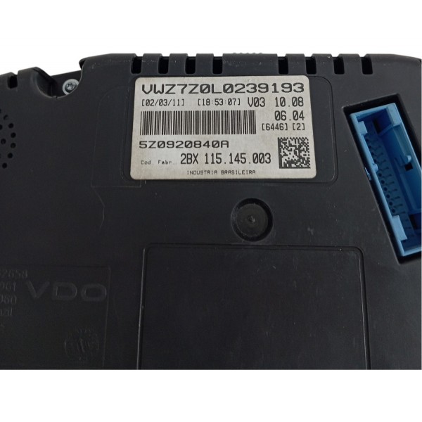 Painel Instrumento Volkswagen Fox 2009 2010 2011 2012 2013 X