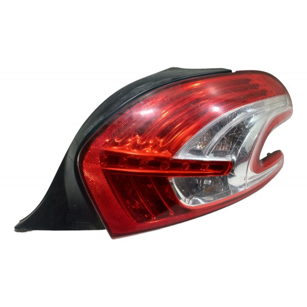 Lanterna Traseira Direita Peugeot 208 2014 Allure  Direito Vermelho